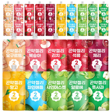 데이앤 저칼로리 곤약젤리 에브리데이팩 10가지맛, 30개, 150g