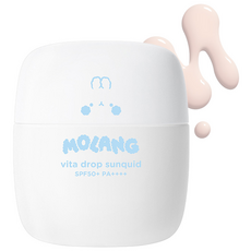 THE FACE SHOP 菲詩小舖 Molangi Vita Drop Sunquid水感防曬霜 SPF50+ PA++++, 50ml, 1瓶