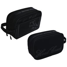 힐크릭 골프 파우치백 브리티시 스웨이드 투지퍼 남여 공용 대용량 손가방, 단품, 1개