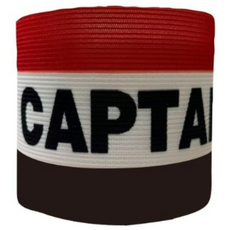 축구 캡틴 주장 완장 프리미어리그 분데스리가 라리가 프리미엄 유소년 조기축구, 레드블랙, 1개