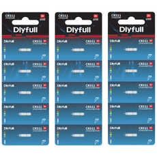 DLYFULL 전자찌 전자케미 낚시배터리 CR 311 322 425 435 밧데리, CR+311, 50개