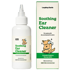 래핑찰리 강아지 수딩 이어 클리너, 120ml, 1개