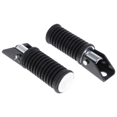 발통마켓 자전거 접이식 보조발판 발받침대 페달 폴딩 뒷좌석 풋, 원형발판(낱개1개), 1개