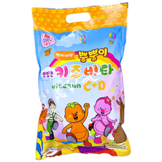 방귀대장 뿡뿡이 키즈비타민 C 플러스 D 1100g, 1개, 1.1kg