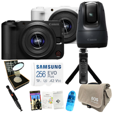 캐논 EOS R50 V 블랙+14-30 KIT + PowerShot PICK + 슈팅그립 9종 패키지 256GB // 58mm // 가방 L, 슈팅 그립 블랙