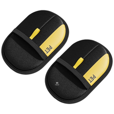 PET 1+1 고양이 털 제거 장갑 정전기 흡착 패드 브러쉬, 1세트, 블랙