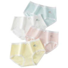 블리스8 주니어 청소년 여아용 항균팬티 4P세트