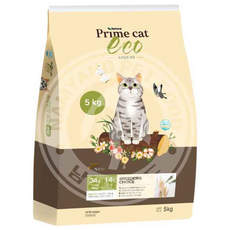 터터펫 프라임 캣 에코 그린 5kg 대용량 헤어볼 체중관리 전연령 고양이 사료 길고양이 길냥이 터터펫기프트 증정, 곡류, 1개