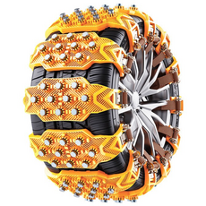 [2026] 미끄럼 방지 쇄빙선 차량용 범용 타이어 체인, 8개