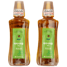 [지리산 마천농협] 지리산 마천골 벌꿀 농협 아카시아(튜브) 1kg(500g x 2), 1개, 500g