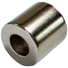 Toolcube 초강력 네오디움 자화기 자석 링형 자석 내경7mm 두께15mm, 1개