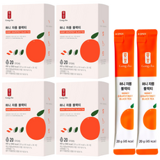 공차 허니자몽블랙티, 20g, 20개입, 4개