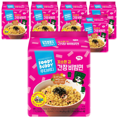 푸디버디 간장 비빔면 86g, 24개