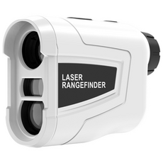 HULULU 초경량 미니 레이저 골프 거리측정기 (슬로프 기능 지원), 화이트