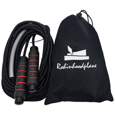 로빈후드 플레인 8m 단체 줄넘기 15인 이상 줄넘기 가방 포함/체육대회/협동 줄넘기/운동회/체육행사 용품, 1개, 블랙