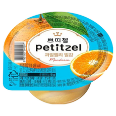 CJ 쁘띠첼 과일젤리 밀감 90g, 1개