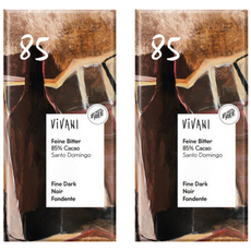 비바니 유기농 다크 85% 초콜릿, 100g, 2개