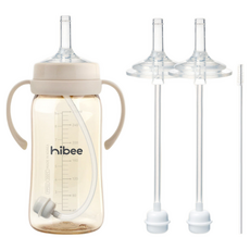 하이비 추달린 젖병빨대 (단계 선택) 1단계/2단계, 1세트