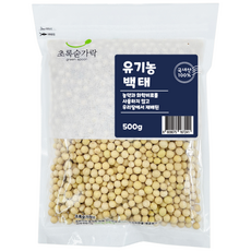 초록숟가락 유기농 백태, 500g, 1개
