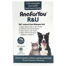 아나포유 알앤유 탈모 개선 피부 피모 쿠싱증후군 강아지 고양이 영양제 알유 RU, 1개, 피부/피모, 35회분