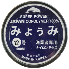 낚시줄#미요우미 경심줄 3호부터24호까지, 12호, 1개