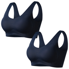 [쿠팡 단독 한정수량] 1+1 오테나 착붙브라 패드일체형 심리스 브라