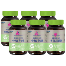 차바이오 닥터프로그램 마더스 유산균 6병 12개월분 냉장배송 온가족 유산균 패밀리, 60정, 6개