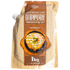 고래미 붉은대게딱지장 1kg, 1개