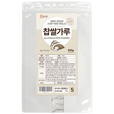 윤고집 국내산 찹쌀가루, 1개, 500g