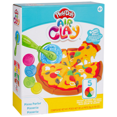 플레이도 에어클레이 피자 팔러 만들기 세트 유아 어린이 오감발달 소근육자극, 1개, 100g