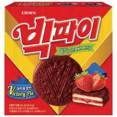 크라운-빅파이딸기324g, 324g, 9개