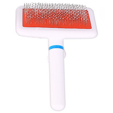 반려견 실리콘 브러쉬, 흰색, 1개