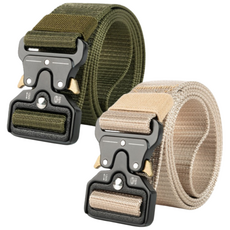 슈페르바 아웃도어 코브라 택티컬 전술 벨트 허리띠 1+1, 아미그린+카키, 1개