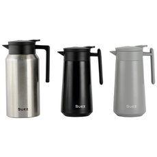 수에즈 보온보냉 스텐 저그, 1.2L, 실버, 1개