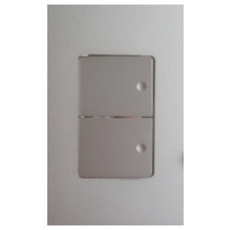 CHEIL ELECTRIC 雙開關面板 青銅色, 1個