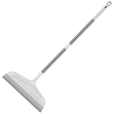 모브닛 밀착설계 관리쉬운 실리콘 빗자루 스퀴지, 화이트, 1개