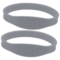 플러스 슬개골 무릅 보호대 내리막길 운동 등산 운동 전용 인체공학 아대 보호 2개, 그레이, 1세트