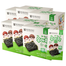 서울대 우아한 유기농 저염 어린이맛김(조미), 조미, 20g, 6개 조미, 20g, 6개