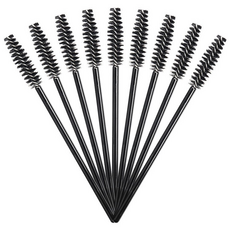 디어템 속눈썹 브러쉬 스크류 빗, 50개, 블랙