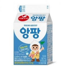 서울우유 앙팡우유, 180ml, 6개