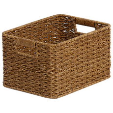 하우스레시피 PP라탄 Ver 2 베이직 바스켓, 브라운, 1개