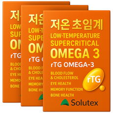 중성 지방 낮추는 혈액 순환 초임계 오메가3 1000mg 비타민D, 1개, 30정
