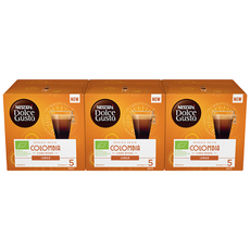 NESCAFE 雀巢咖啡 Dolce Gusto 哥倫比亞美式濃黑咖啡膠囊, 7g, 12顆, 3盒
