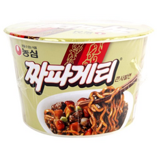 짜파게티 큰사발면 123g, 8개