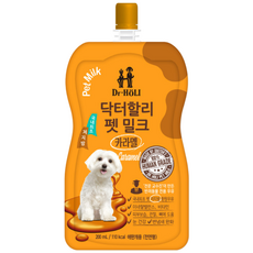 닥터할리 펫 밀크 - 카라멜 x 10개 1 box 강아지 반려동물용품 pet shop, 카라멜우유, 180ml