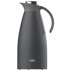 [델키] 블리스 스텐 보온보냉 주전자, 그레이, 1.5L