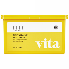 ELLE PARIS EGF 비타민 뽑아쓰는 5분 퀵 시트마스크 [미백], 1개, 30개입