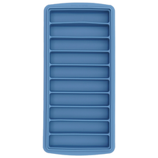 비비또 막대형 실리콘 얼음 트레이 아이스 큐브, 10구, 쿨블루, 1개