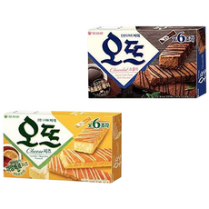 진한 디저트 케익 오리온 오뜨 치즈 + 오뜨 쇼콜라 세트, 6세트