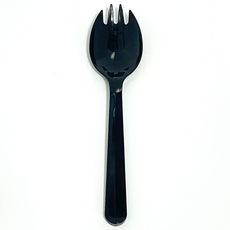 커피바바 블랙 스포크 포크숟가락 개별포장, 3개, 100개입